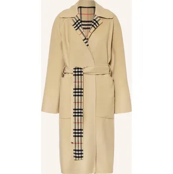 Dámský kabát Burberry Dámský Oboustranný Trenčkot, béžová, 34