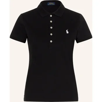 Dámská košile Polo Ralph Lauren Dámská Polokošile Z Piké, černá, 42