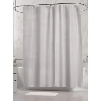 Sprchový závěs MKLuzkoviny.cz Sprchový závěs 150 x 200 cm - světle šedý