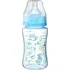 Kojenecká láhev BabyOno Kojenecká antikoliková láhev široké hrdlo 240 ml, modrá