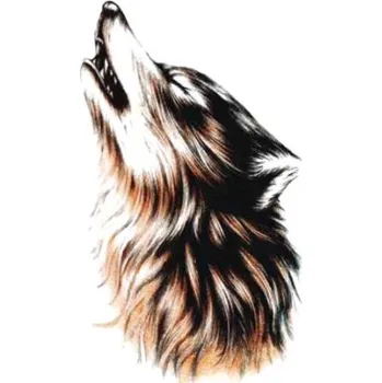 samolepka Samolepka s vlkem