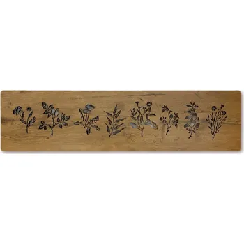 Obraz Li-Go "Byliny" světelný obraz s baterií 120x31cm varianta: ovládání na obraze včetně dálkového ovladače, provedení: dub světlý