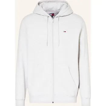 Pánská mikina Tommy Jeans Pánská Mikinová Bunda, světle šedá, M