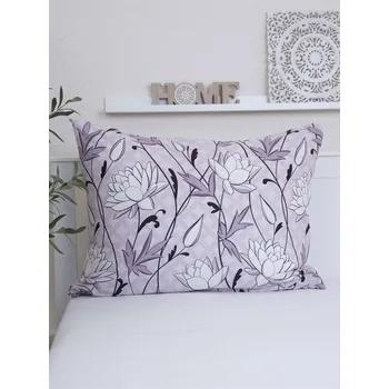 Bytový textil Bavlněný povlak na polštář Renforcé 70 x 90 cm - Pivoňka