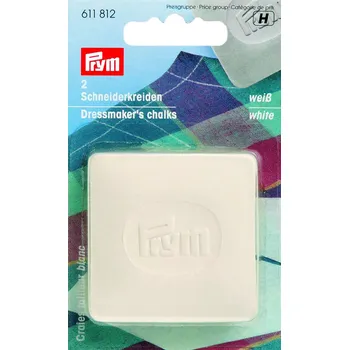 PRYM Krejčovská křída klasická bílá 2 ks