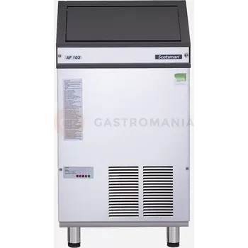 Barová židle Výrobník ledu 592x622x997 mm chlazený vzduchem, šupinový led | SCOTSMAN, AF-103