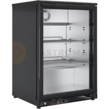 Chladicí barová skříň, černá 625x565x900 mm | ASBER, ERMA-150