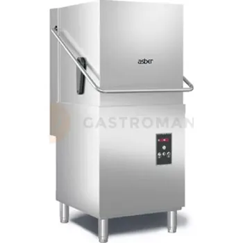 Průchozí myčka nádobí, výška otvoru: 440 mm, 630x770x1485 mm. | ASBER, GTX-H510, Tech Line