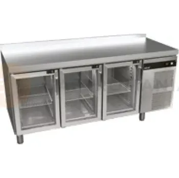 Chladicí stůl s prosklenými dveřmi 700 mm GN 1/1 1792x700x850 mm | ASBER, GGTP-7-180-30 SB40 LC GD Green Line