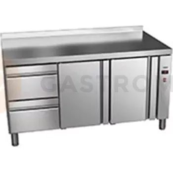 Chladicí stůl 600 mm se zásuvkami bez agregátu 1717x600x850 mm | ASBER, ETP-6-169-22 R HC SB40 Essenzial Line