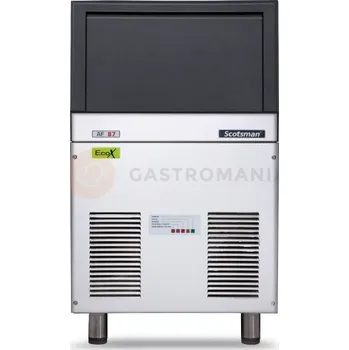 Barová židle Výrobník ledu 535x626x800 mm chlazený vzduchem, šupinový led | SCOTSMAN, AF-87