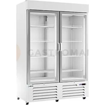 Mrazicí vitrína s osvětleným panelem 1376x740x2115 mm | ASBER, ACE-952-C HC BL