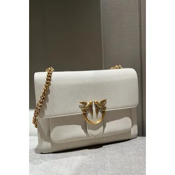 Kabelka Dámská kabelka PINKO 104527A29QZ14Q krémová Velikost: U