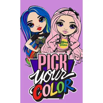 Ručník Dětský ručník 30 × 50 cm ‒ Panenky Rainbow Color Style