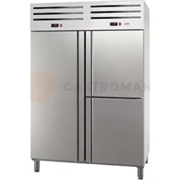 Dvouteplotní chladicí a mrazicí skříň 1400 l GN 2/1 1388x826x2008 mm | ASBER, ECP-1403/2 HC Essenzial Line