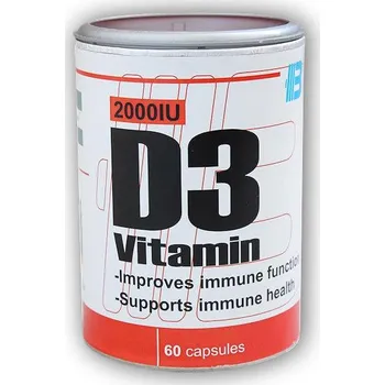 Body Nutrition Vitamin D3 2000IU 60 kapslí