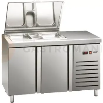 Kombinovaný chladicí stůl GN 1/1 1342x700x900 mm | ASBER, ETS-135 HC 90NS