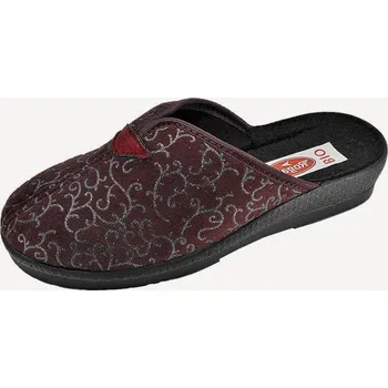 Dámské pantofle Rogallo 3340/017 dámská domácí obuv bordo Barva: Bordo, Velikost: 40