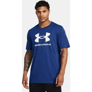 Pánské tričko Under Armour Pánské Sportovní Tričko Modré, XL i476_71255032