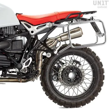 Zavazadlo na motocykl Držáky bočních kufrů Unit Garage BMW R nineT Urban GS nerez