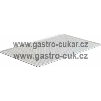 Nádoba na pečení Plech cukrářský GN1/1 AL 530x325x10mm performovaný 3mm