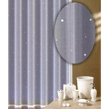 Záclona Záclona Lisa bílá 130 cm metráž