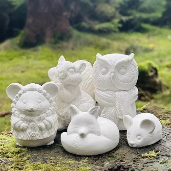 Malvínek 3D omalovánky - Zvířátka z lesa