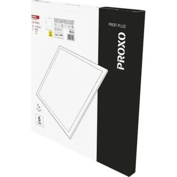 LED osvětlení LED panel PROXO 60×60, čtvercový vestavný bílý, 33W neutrální bílá EMOS ZB1124