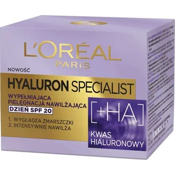 L'Oreal Paris, Hyaluron Specialist denný krém SPF20 vyplňujúci hydratačnú starostlivosť 50ml