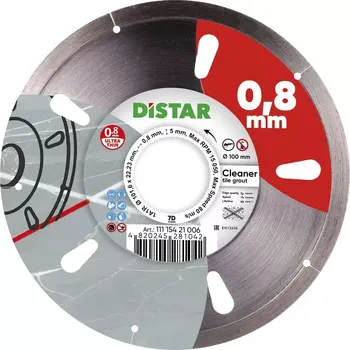 Řezný kotouč Distar Cleaner diamantový kotouč 101,6 x 22,23 x 0,8 mm