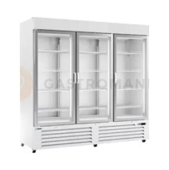 Chladicí vitrína s osvětleným panelem 2056x740x2115 mm | ASBER, APE-1653-C HC BL