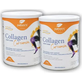 Kloubní výživa Natures Finest 2x Collagen Joint Care Curcumin with Fortigel 140g + DÁREK