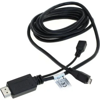 Datový kabel OTB Kabel MHL z MicroUSB (5 kolíků) do HDMI