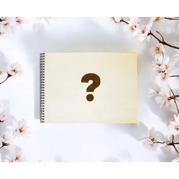 Dřevěné fotoalbum s motivem na vaše přání Počet listů: 20