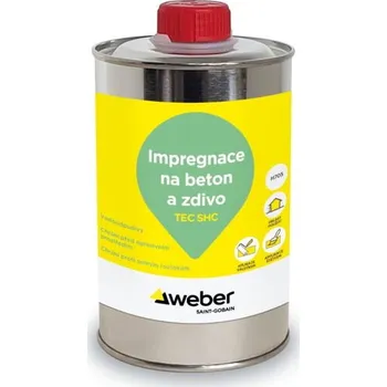 Penetrace Impregnace na beton a zdivo weber TEC SHC – 1 l