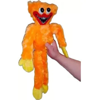 plyšák Huggy Wuggy plyšová hračka 40 cm - oranžový