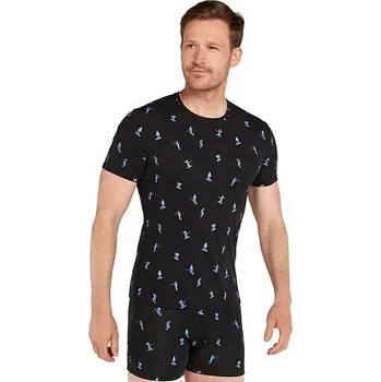 Pánské tričko Triko ICEBREAKER M MER 150 ANATOMICA SS CREWE SKI DAY Man velikost M