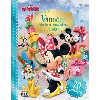 Vánoční aktivity se samolepkami do oken Minnie - JIRI MODELS