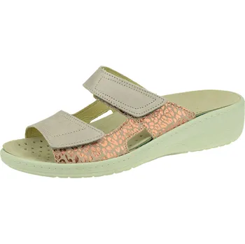 Dámské pantofle Dámské kožené pantofle Rega Shoes F004 Velikost: 38