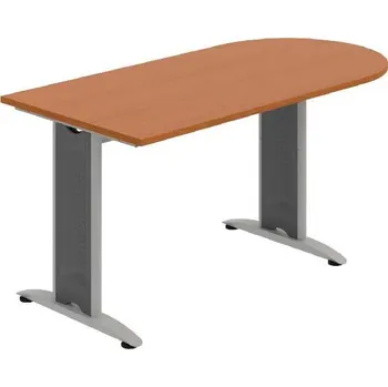 Kancelářský vozík HOBIS přídavný stůl jednací oblouk - FP 1600 1, třešeň + doprava zdarma