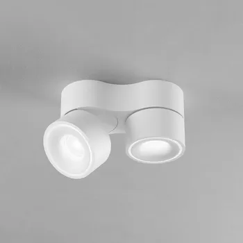 Lampička Egger Licht Egger DLS LED reflektor Clippo Duo bílá/bílá DALI DTW 2 světla 1 x 13 W LED - Doprava zdarma