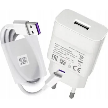 ORIGINÁLNÍ SÍŤOVÁ NABÍJEČKA HUAWEI RYCHLÁ 2A + KABEL USB-C 1,5 M