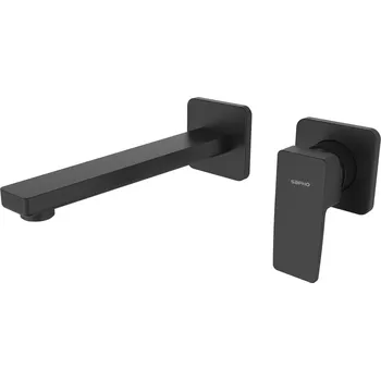Vodovodní baterie Sapho TURSI podomítková dvouprvková umyvadlová baterie černá mat TI018B