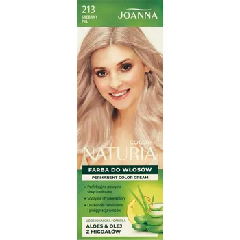 Barva na vlasy Joanna, farba Naturia 213 Silver Dust vlasy