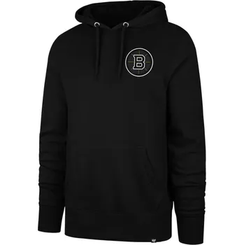 Pánská mikina Pánská mikina 47 Brand NHL Boston Bruins Imprint Backer 47 BURNSIDE Hood L