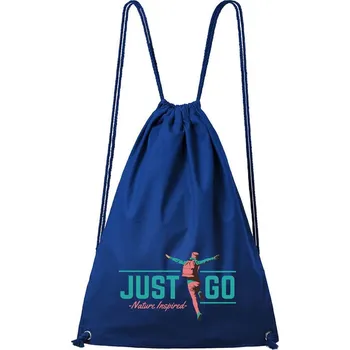 Městský batoh DOBRÝ TRIKO Bavlněný batoh Just go Barva: Královsky modrá