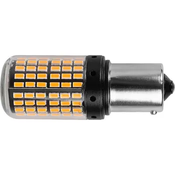 Autožárovka Rabel Autožárovka 144 LED 4014 BA15S P21W 12V oranžová