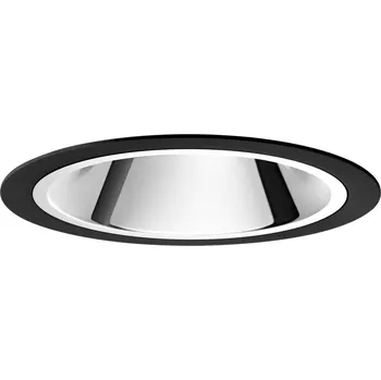 Lampička Egger Licht Egger DLS vestavné světlo Centro černé Ø 11,5 cm 3 000 K 75° černá, hliník 1x13W LED - Doprava zdarma