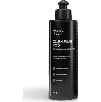 Autokosmetika Nasiol CLEARUB 705-S lešticí pasta, extra jemná, 250g
