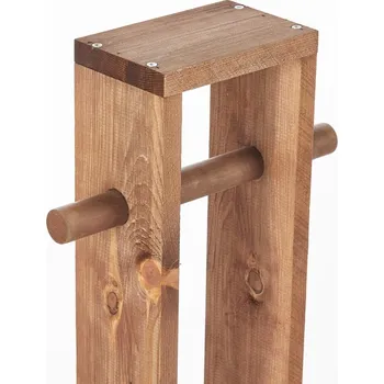 Dřevěný držák na toaletní papír, 61 x 14 x 8 cm + vyzvednutí ZDARMA